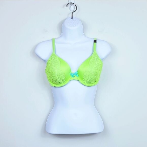 NWT Victoria's Secret Body Bra. Green 32D - Picture 1 of 11